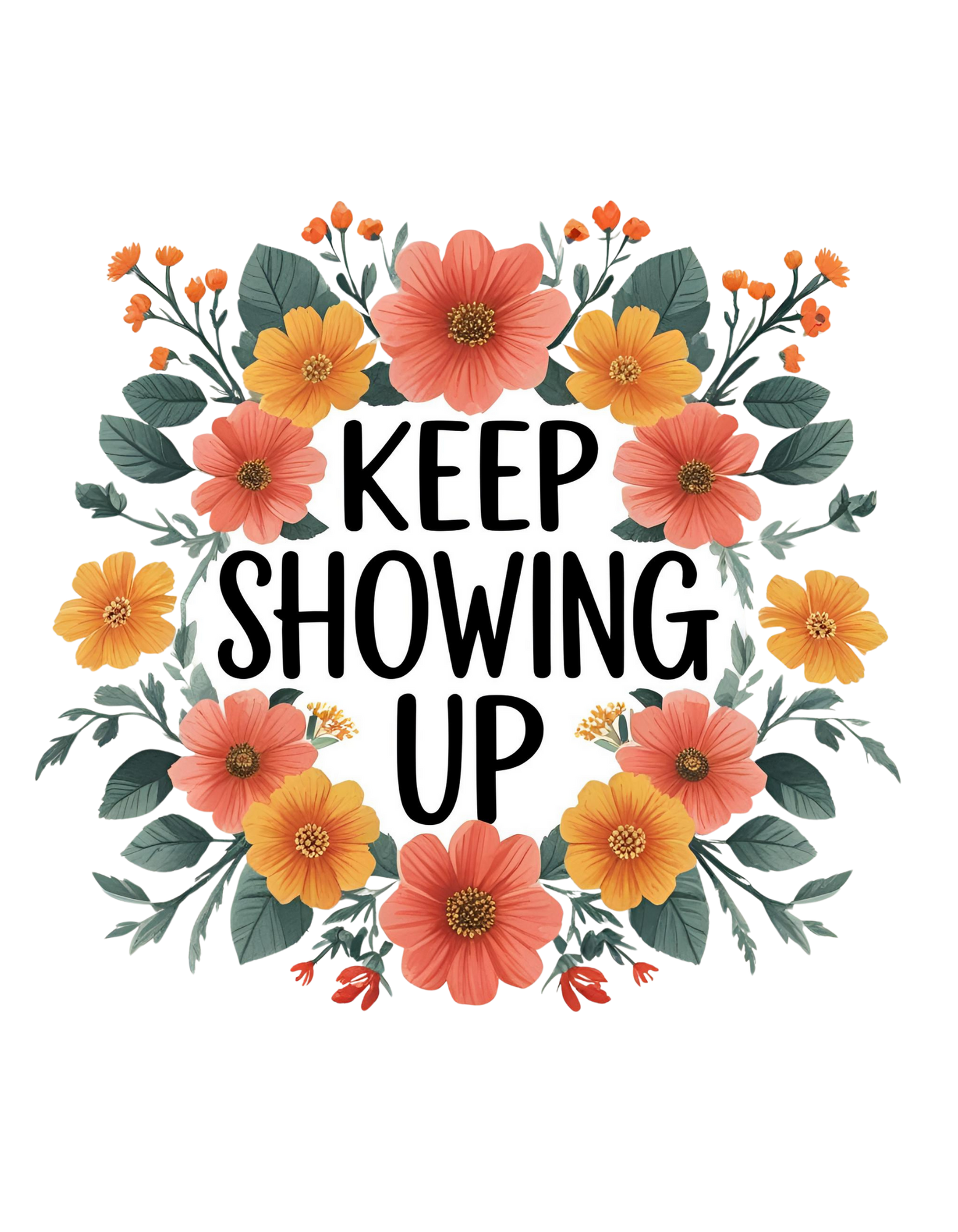 Keep Showing Up mental health tote bag for LGBTQ+ community