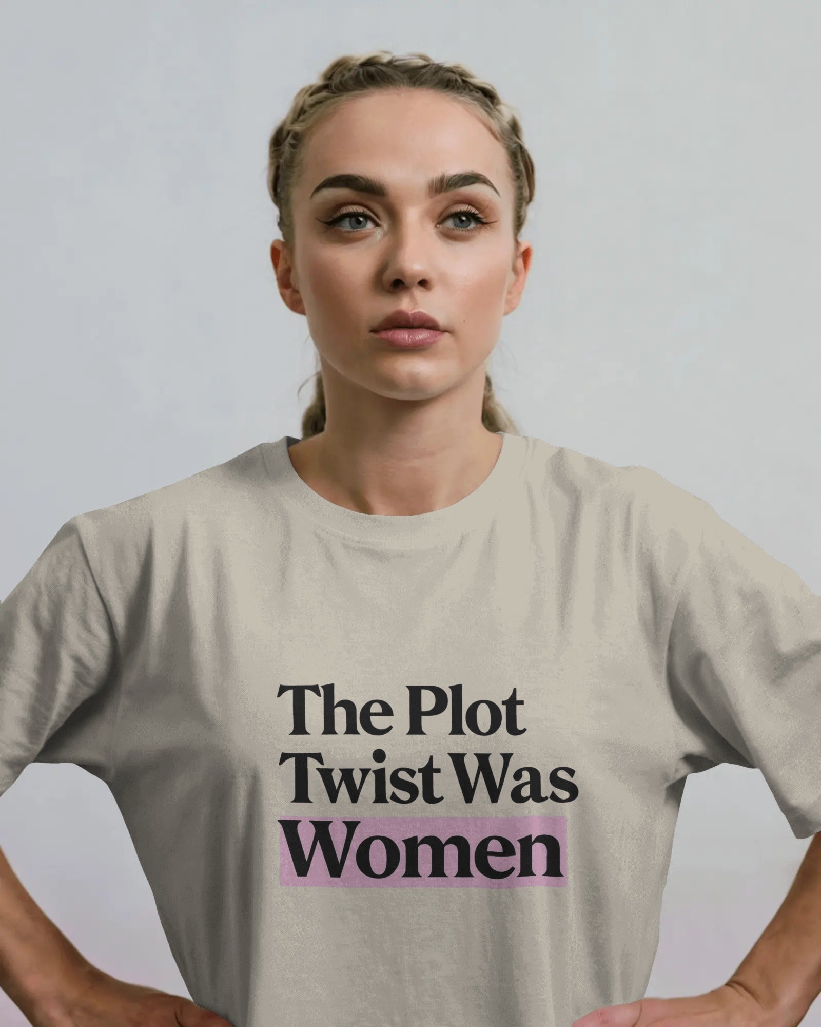 WLW-coded graphic t-shirt with minimalist design