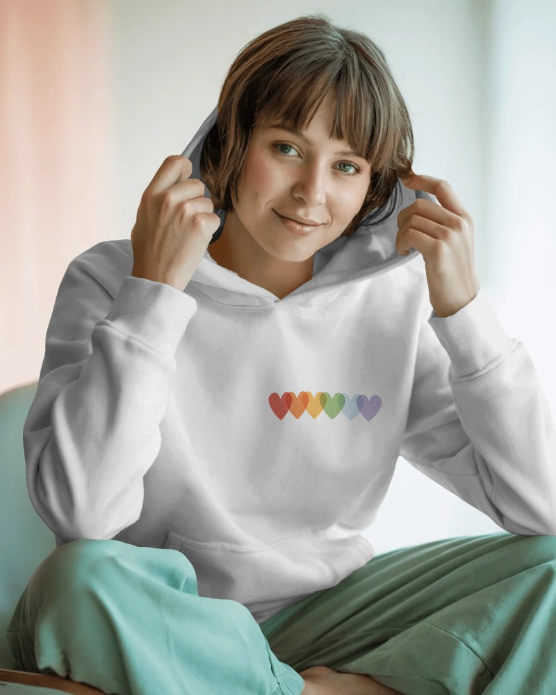 Pride Hoodie unisex WLW queer pride sweatshirt