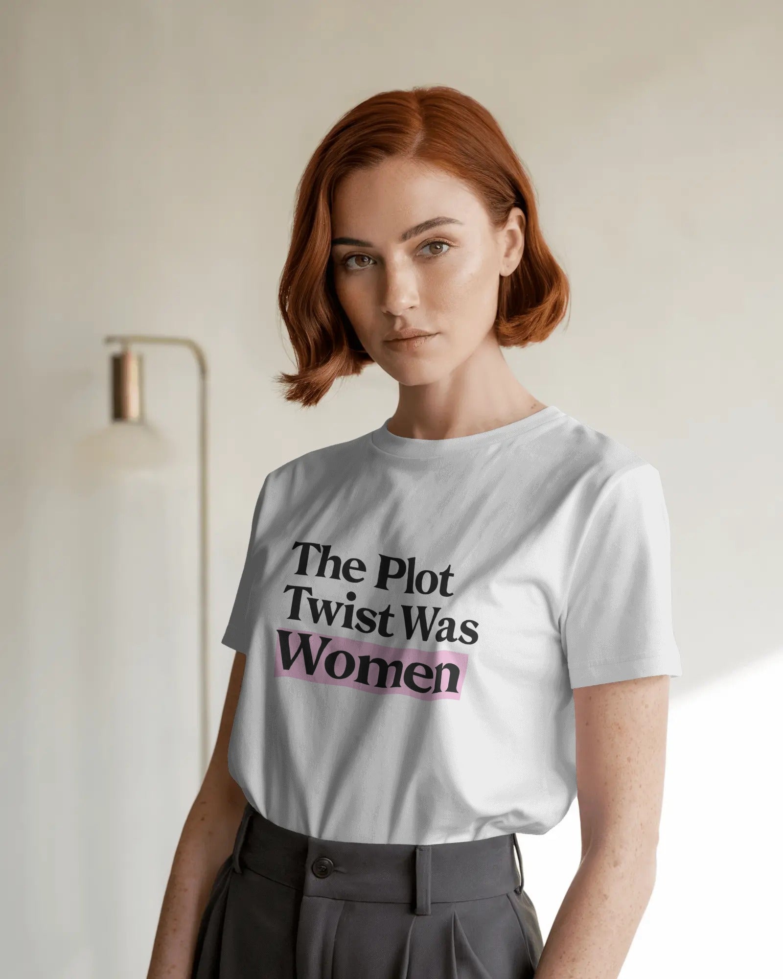 WLW-coded graphic t-shirt with minimalist design