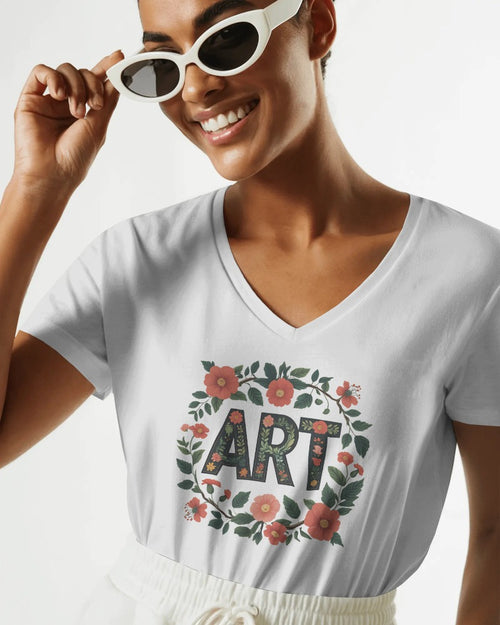 "Art" T-Shirt – Minimalist Graphic Tee for Creatives