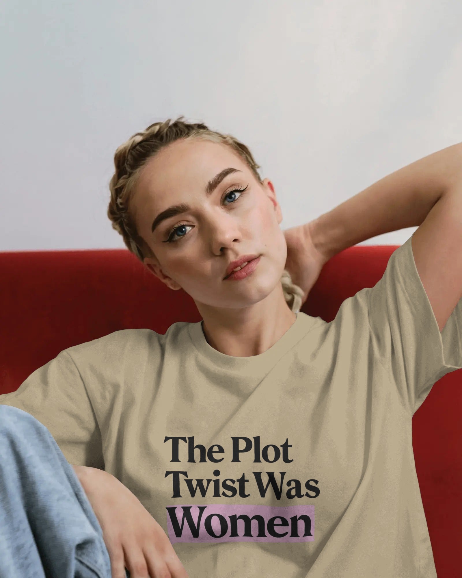 WLW-coded graphic t-shirt with minimalist design