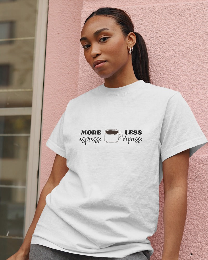 More Espresso Tee (Genderless T-shirt)