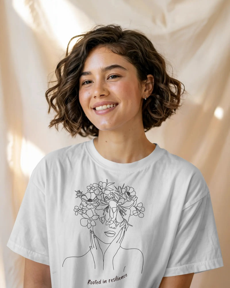 Rooted in Resilience Tee unisex WLW pride shirt