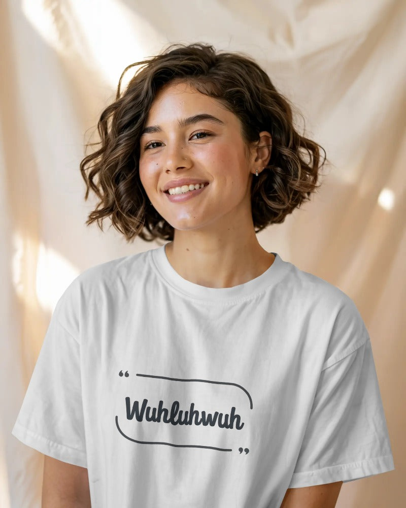 Wuhluhwuh Tee unisex sapphic WLW slogan shirt