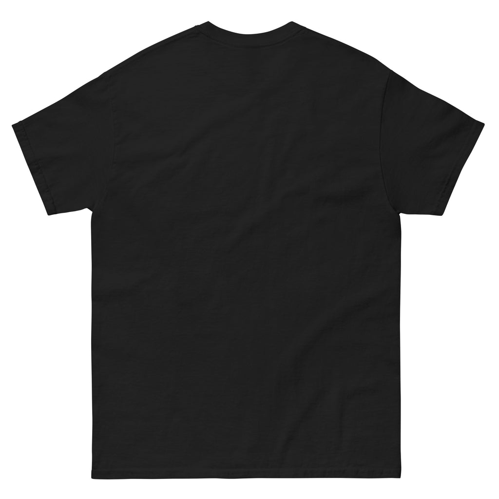 Grounded slogan printed on a minimalist unisex t-shirt with calm, understated typography