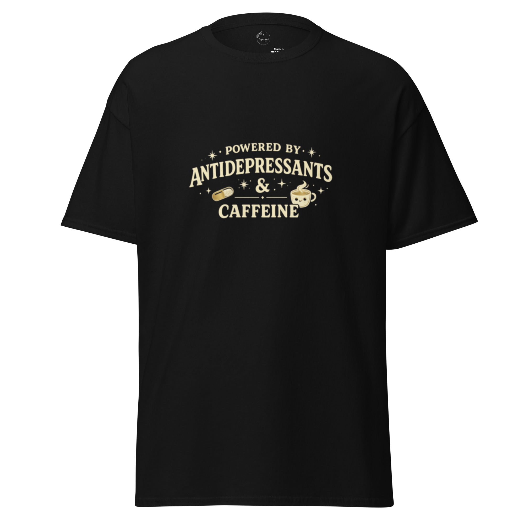 Gray t-shirt with 'consistency is key' text on a white background