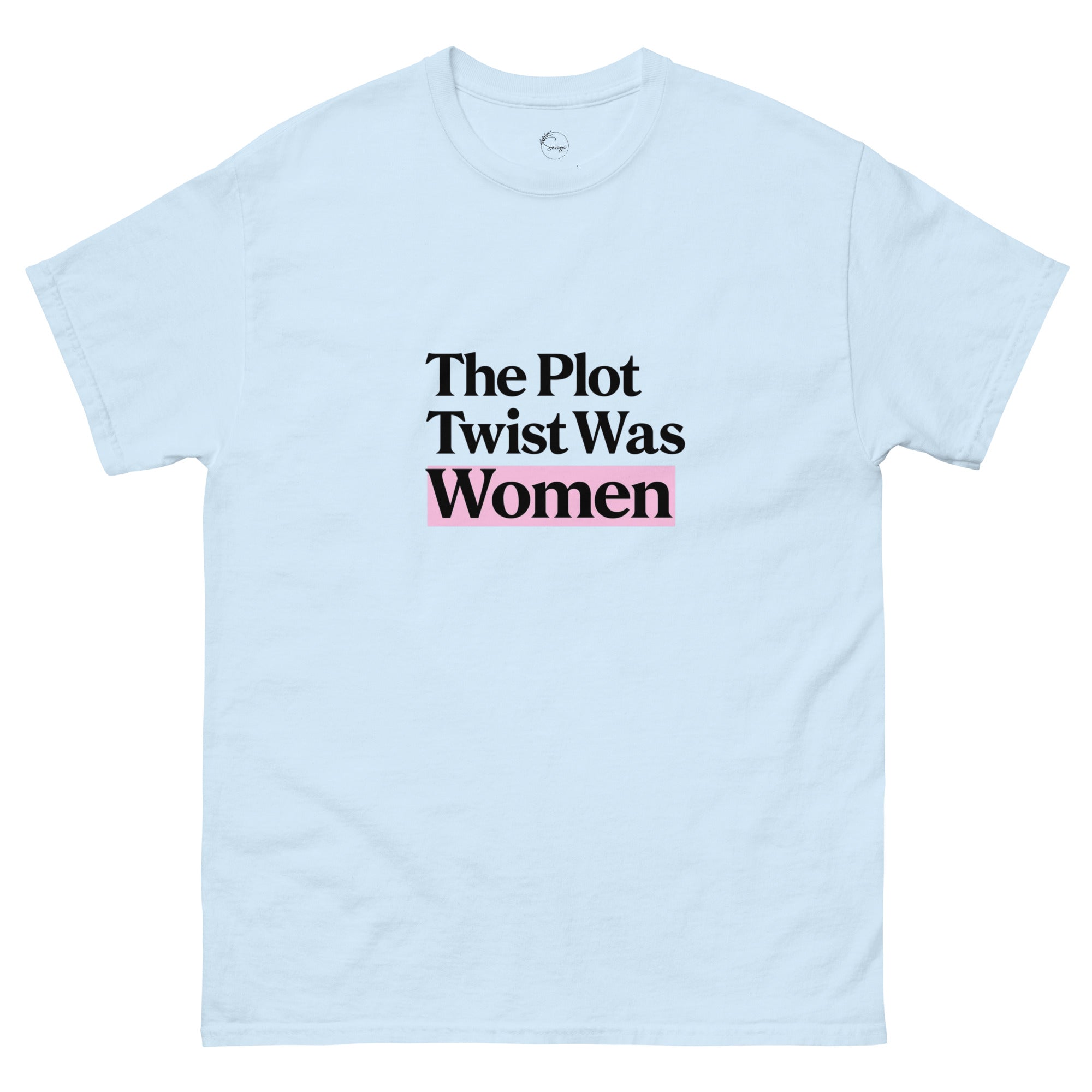 WLW-coded graphic t-shirt with minimalist design