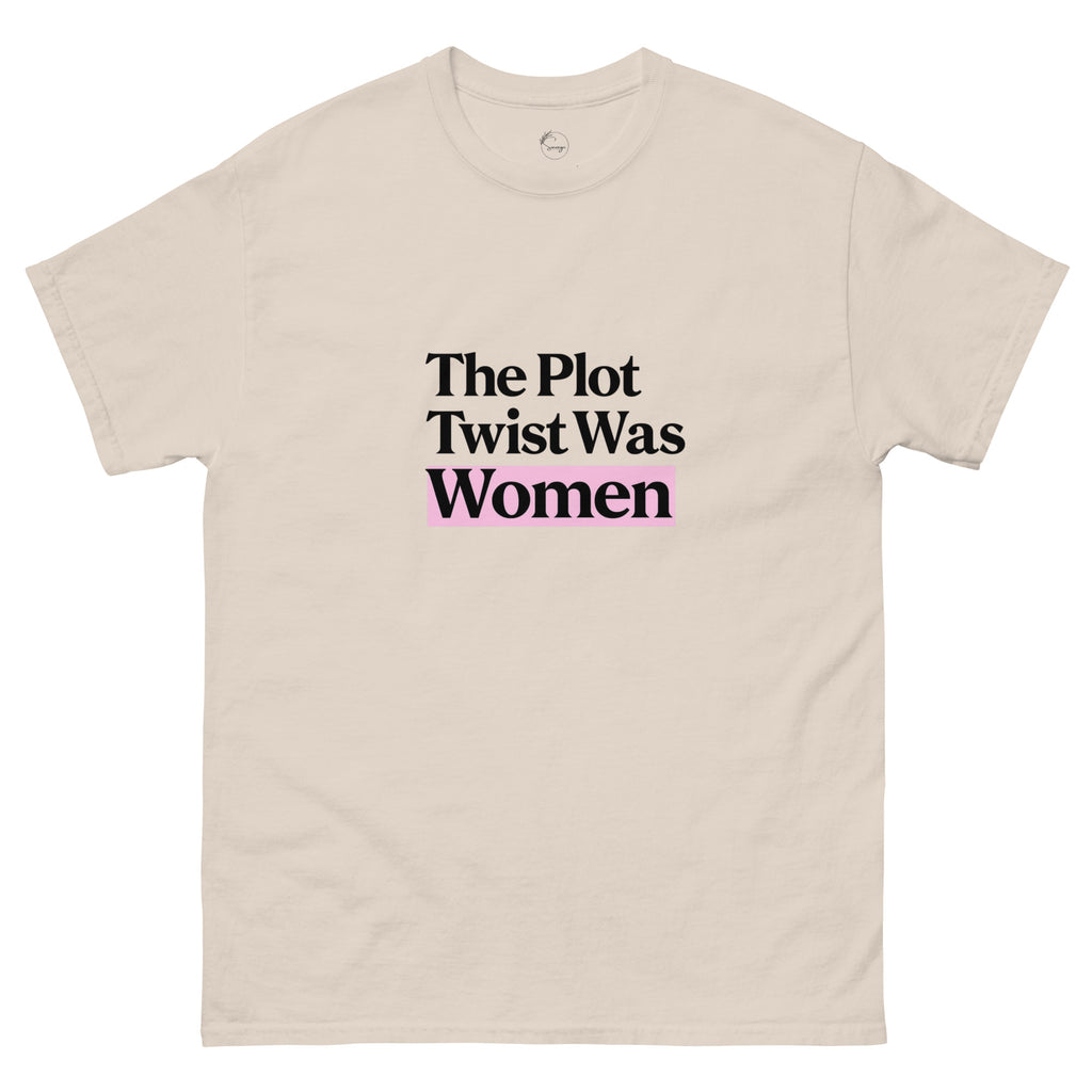 WLW-coded graphic t-shirt with minimalist design