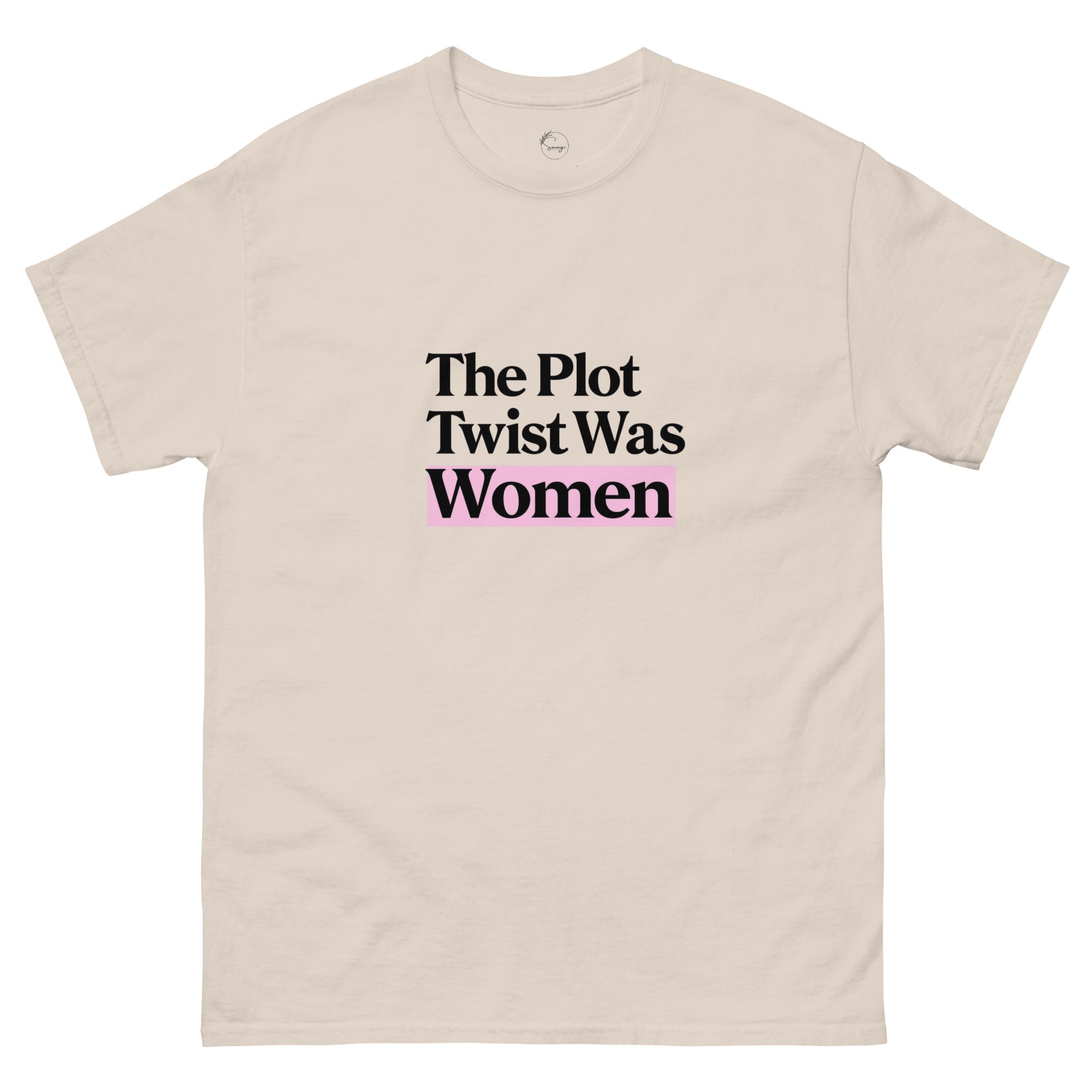 WLW-coded graphic t-shirt with minimalist design