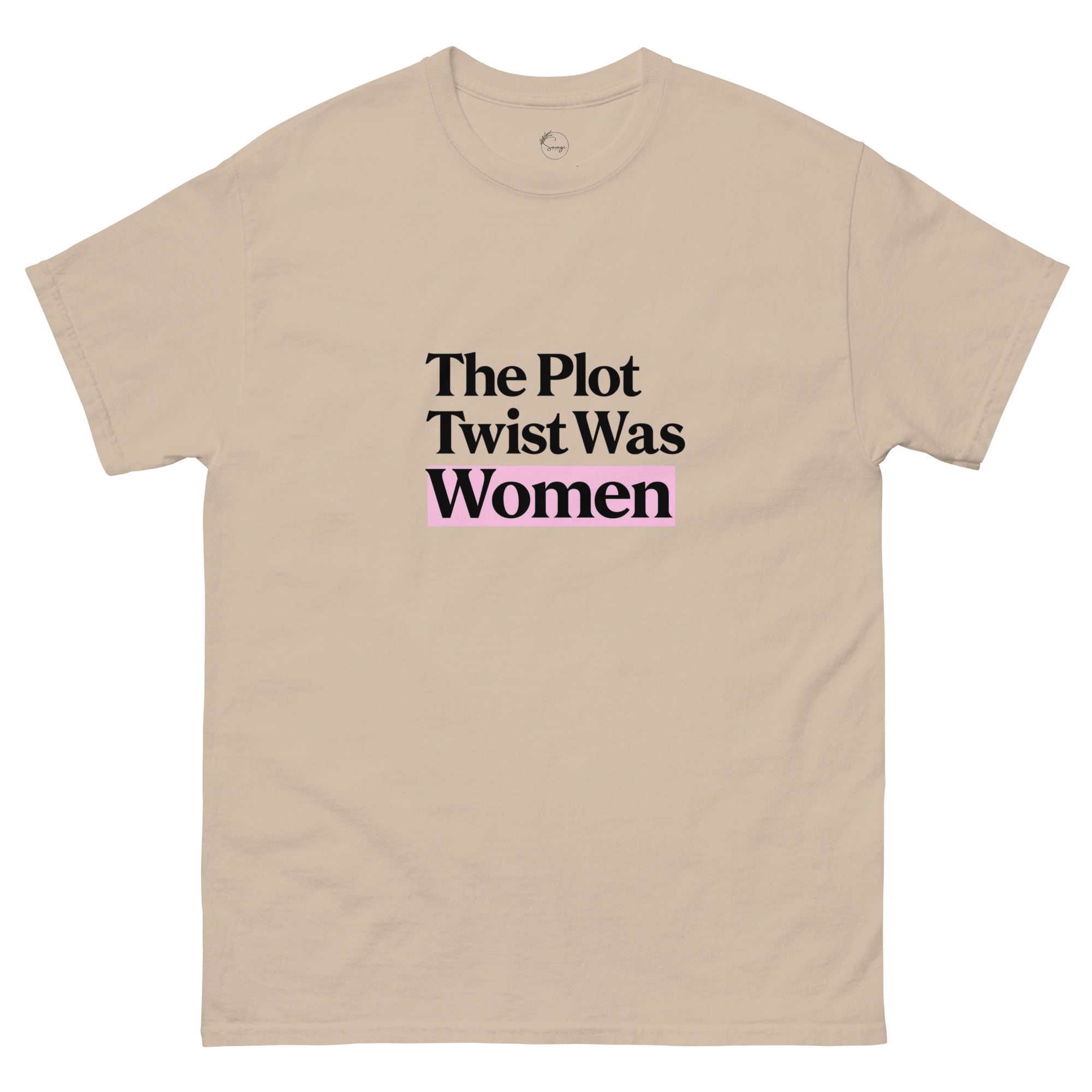 WLW-coded graphic t-shirt with minimalist design