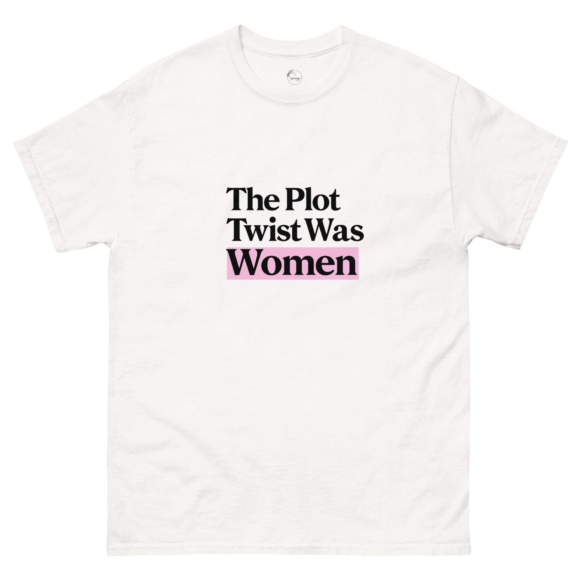 WLW-coded graphic t-shirt with minimalist design