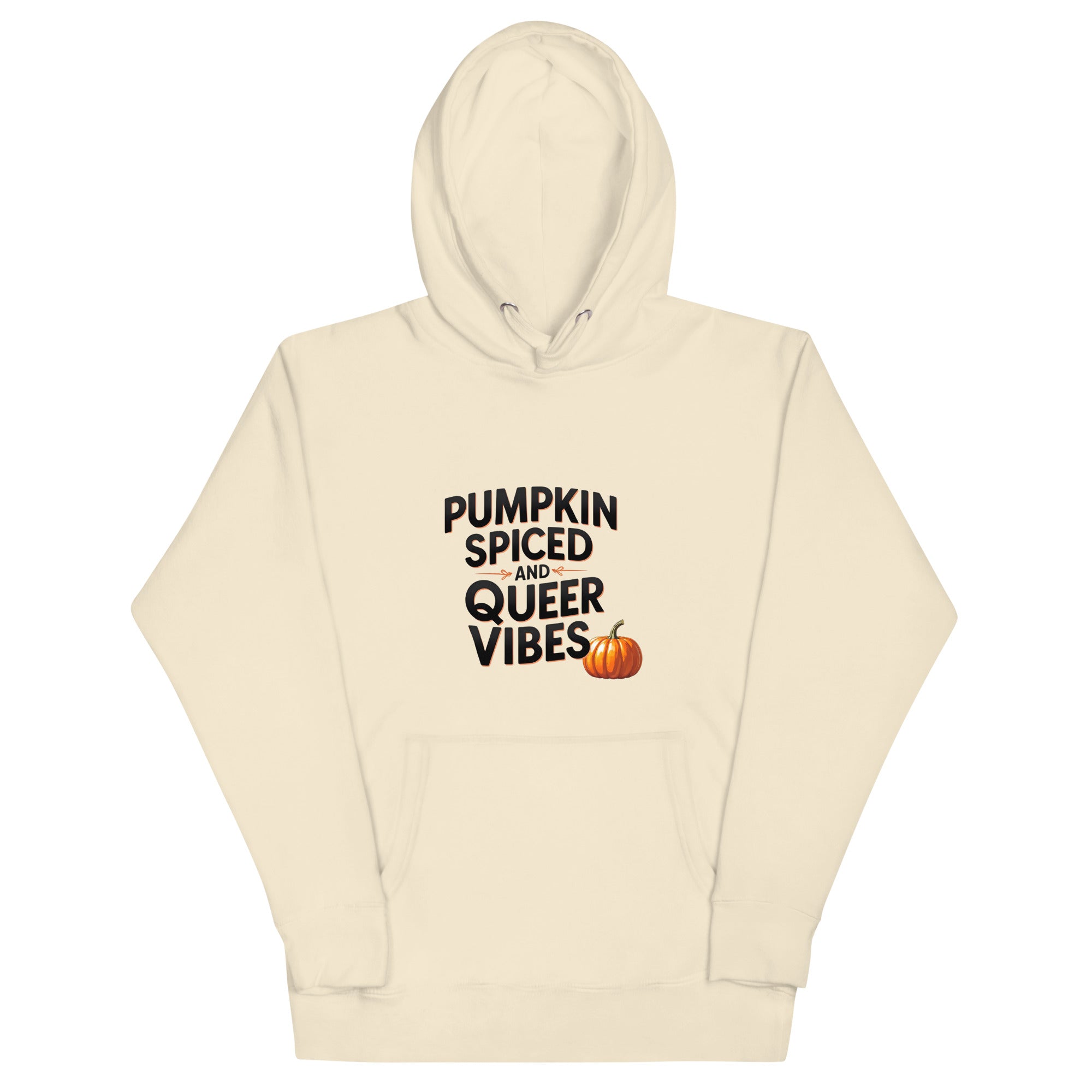 Oversized fall hoodie with LGBTQ+ slogan from Savage Cotton