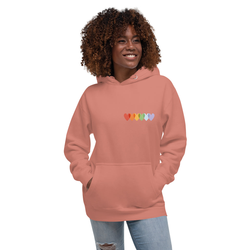Pride Hoodie unisex WLW queer pride sweatshirt