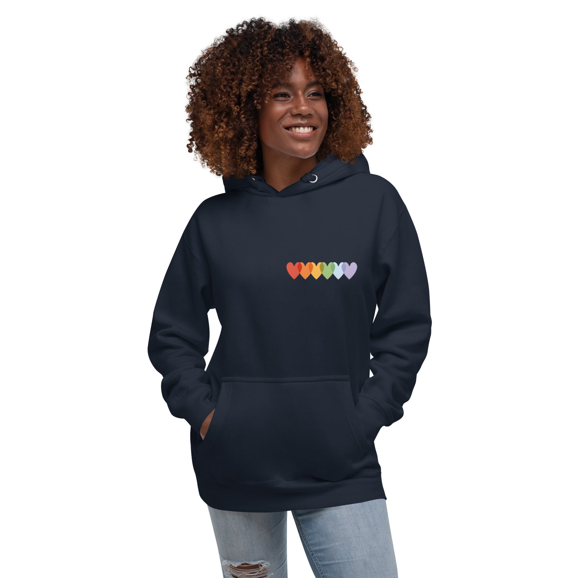 Pride Hoodie unisex WLW queer pride sweatshirt