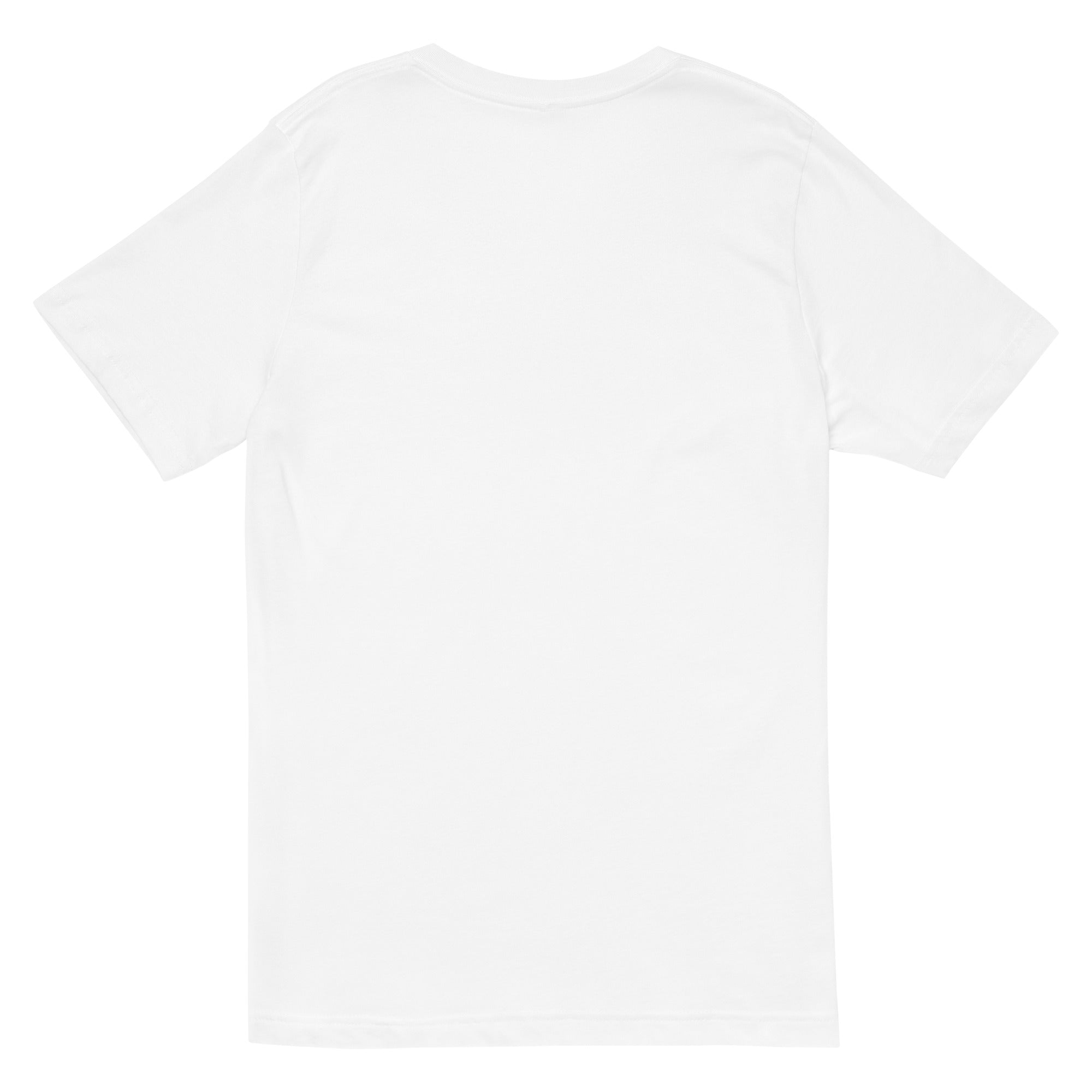 Close-up of Divine Feminine graphic tee with minimalist font