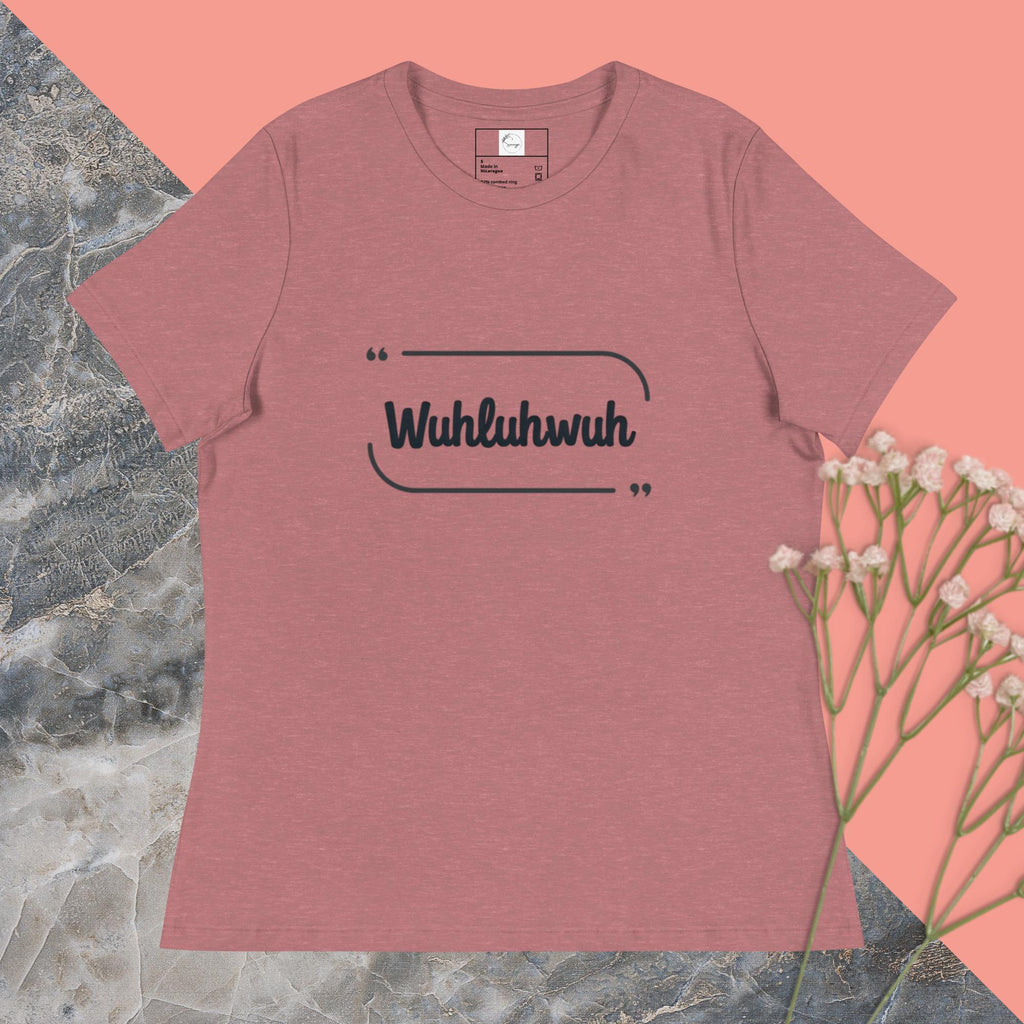 Wuhluhwuh Tee unisex sapphic WLW slogan shirt