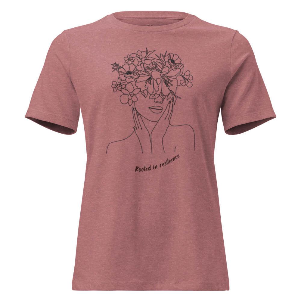 Rooted in Resilience Tee unisex WLW pride shirt