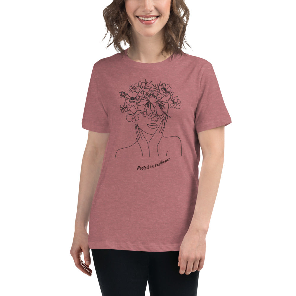Rooted in Resilience Tee unisex WLW pride shirt