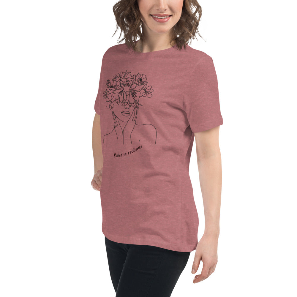 Rooted in Resilience Tee unisex WLW pride shirt