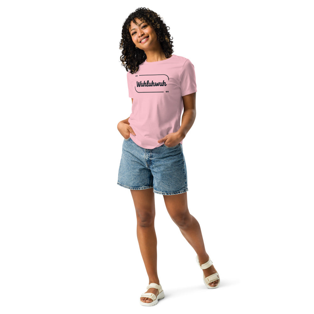 Wuhluhwuh Tee unisex sapphic WLW slogan shirt