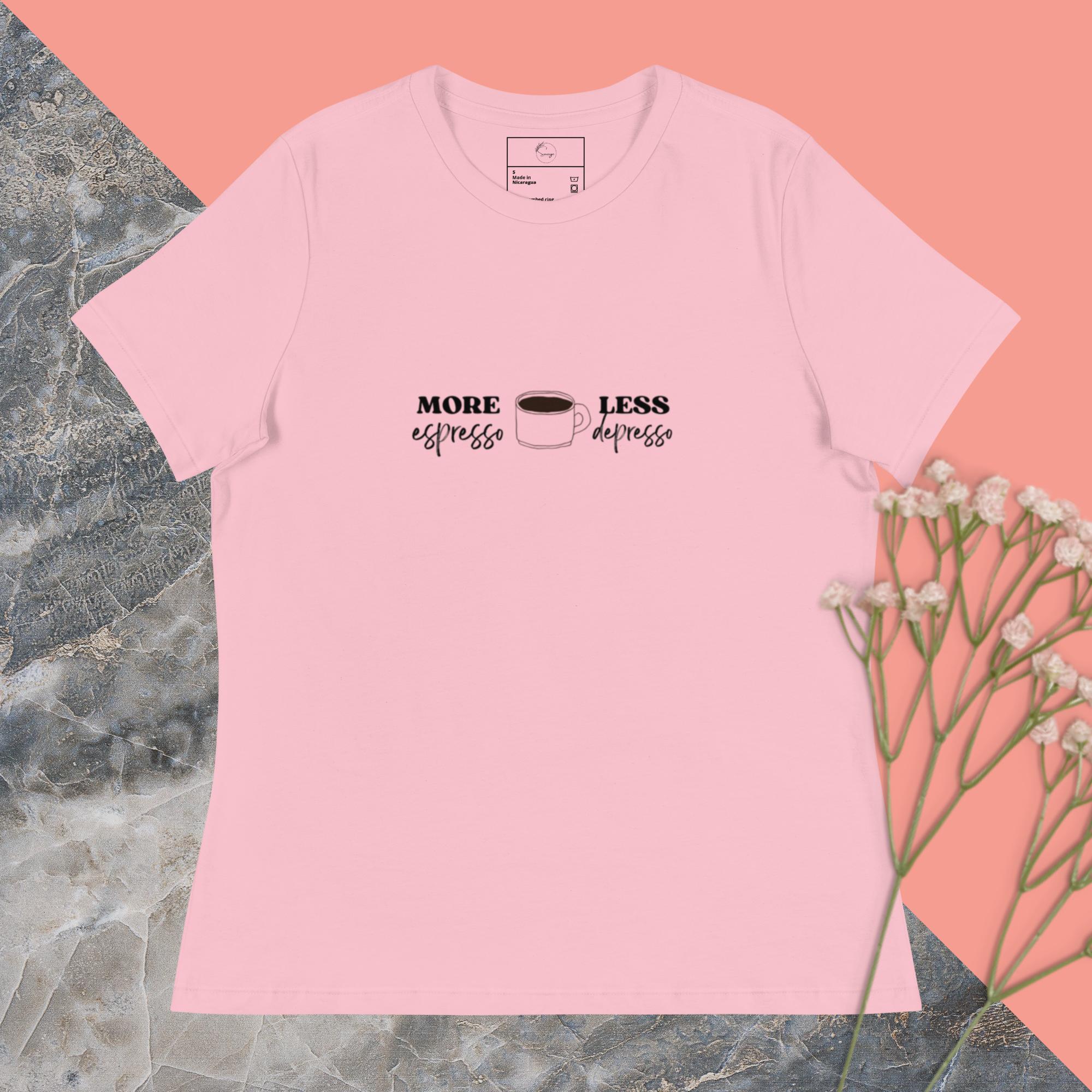 More Espresso Tee unisex WLW slogan shirt with coffee-inspired design