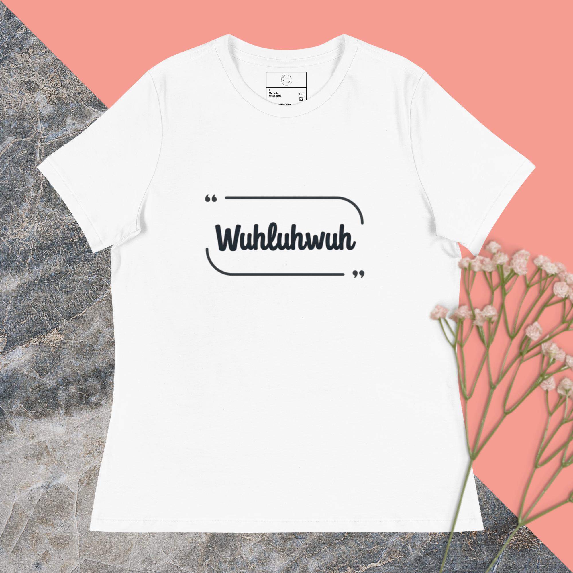 Wuhluhwuh Tee unisex sapphic WLW slogan shirt