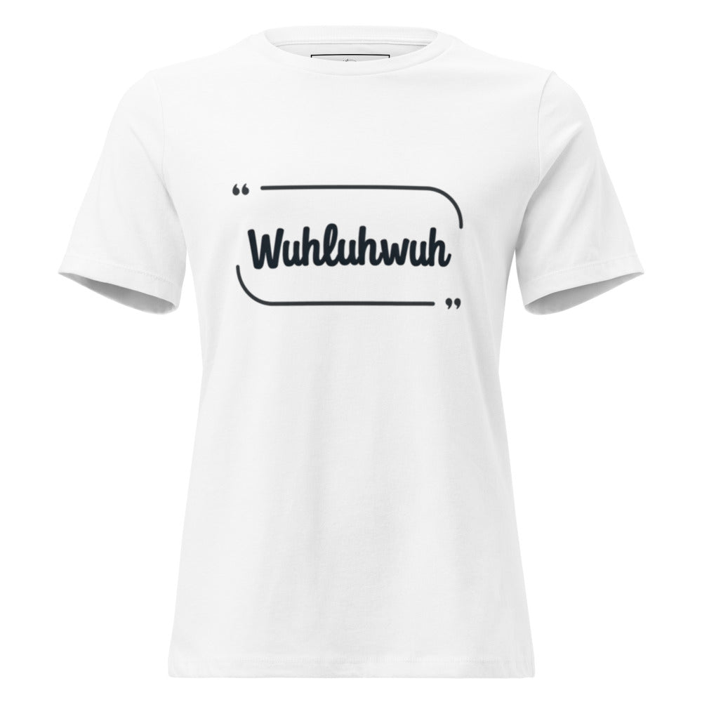 Wuhluhwuh Tee unisex sapphic WLW slogan shirt