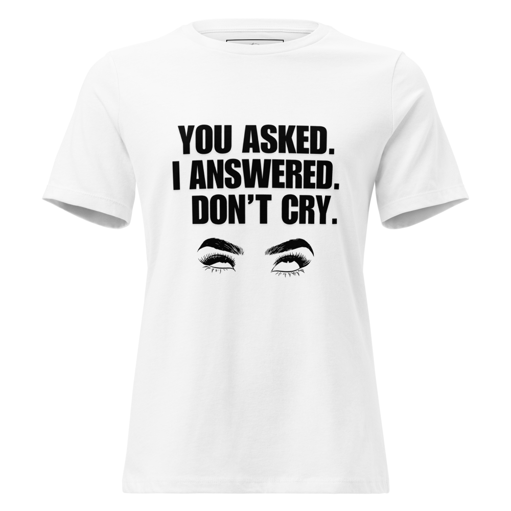 Don’t Cry Tee unisex WLW pride shirt