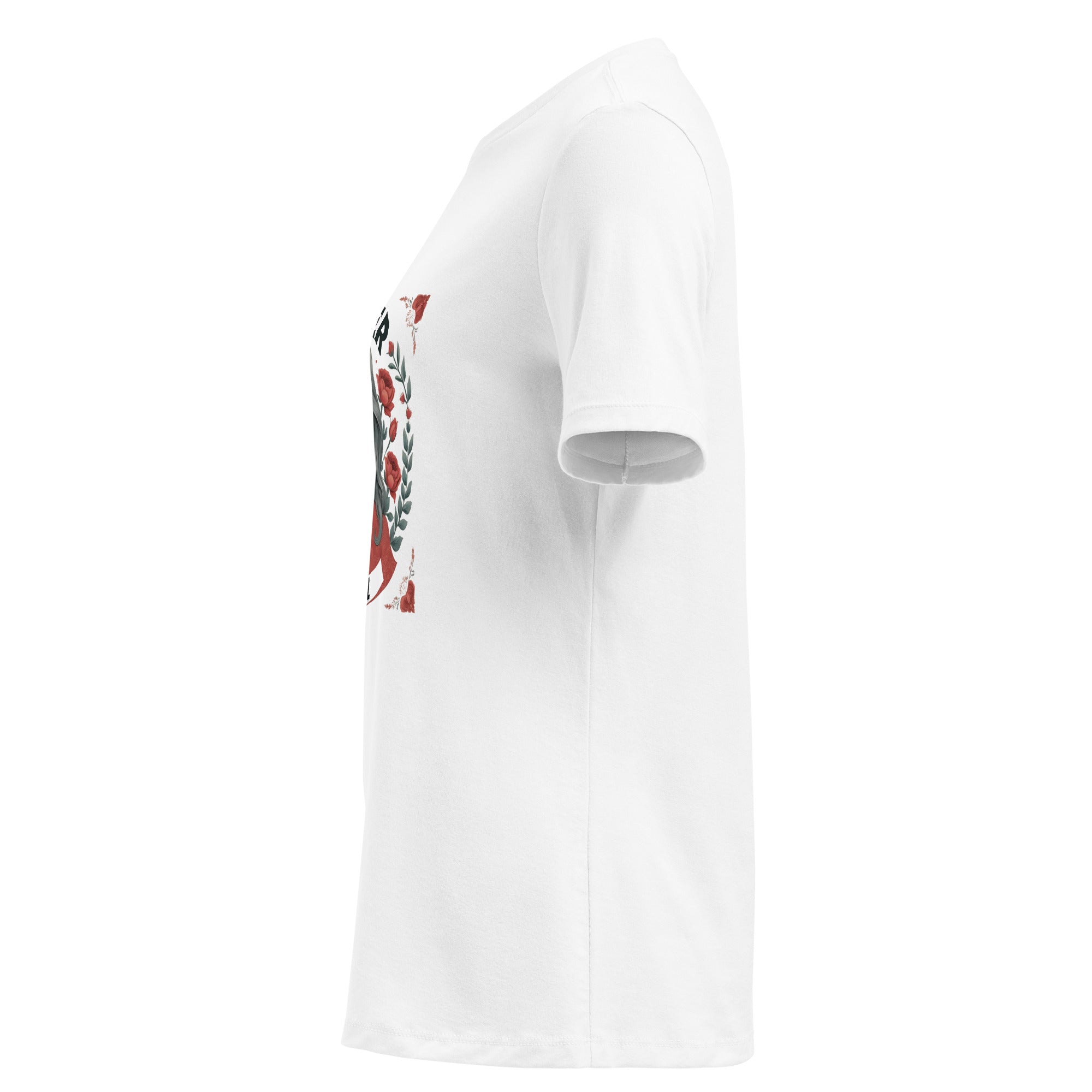 Queer relaxed t-shirt that reads 'lover girl'