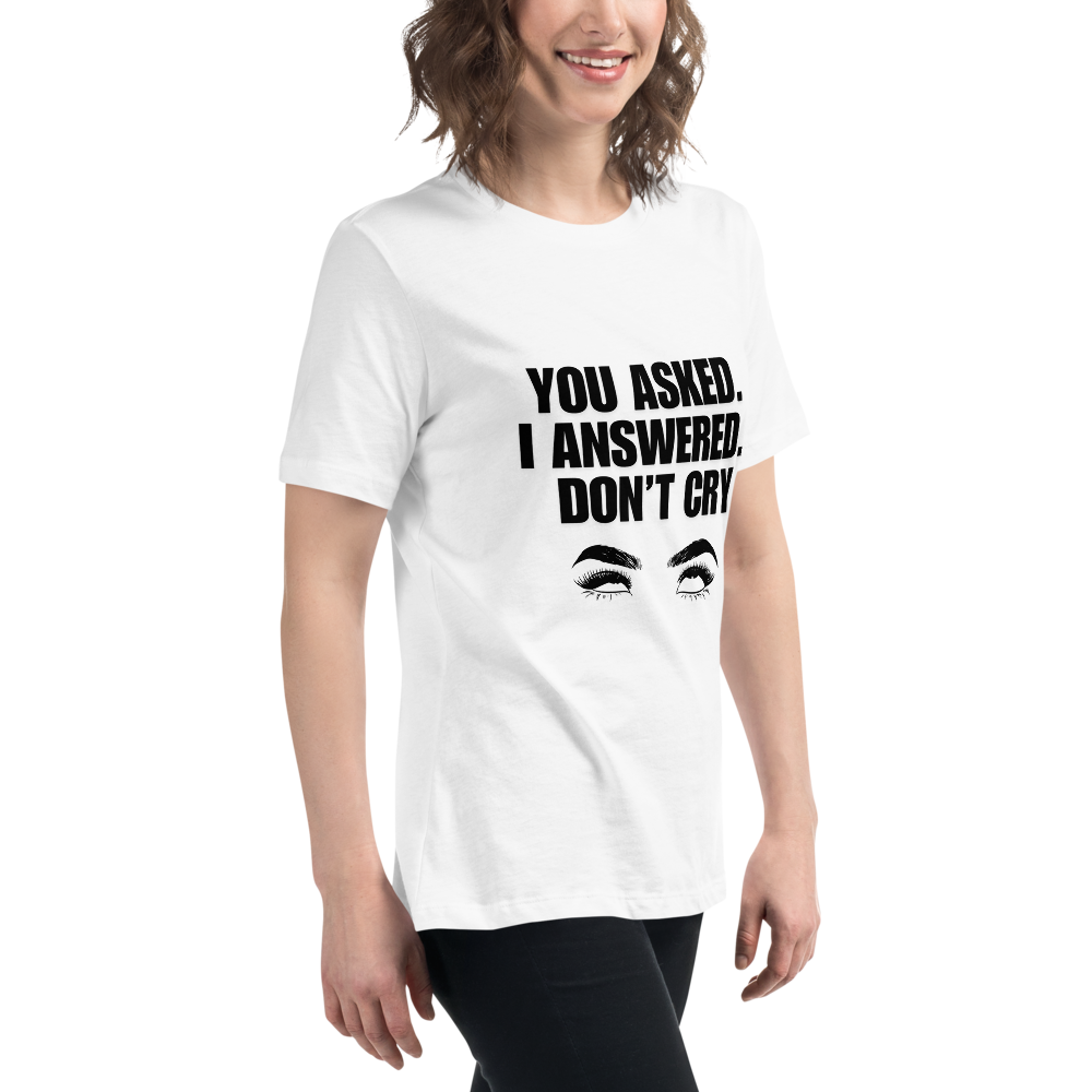 Don’t Cry Tee unisex WLW pride shirt